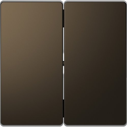 Лицевая панель Schneider Electric Merten D-Life для 2-кл. выключателя мокко картинка